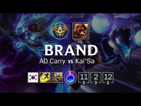 Brand Bot vs Kai'Sa - KR Challenger Patch 8.20