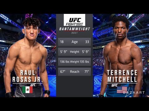 Raul Rosas Jr. vs Terrence Mitchell full fight