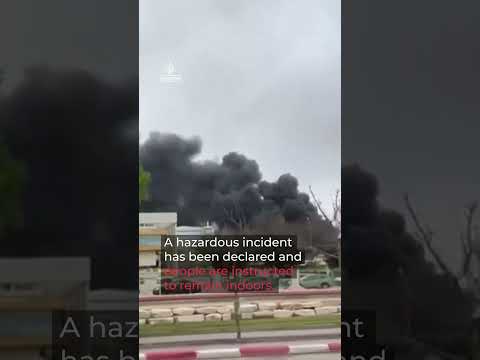 Iran hits industrial zone in southern Israel