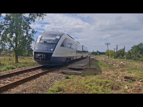Trenul R 4063 în Halta Abrămuț [Linia 413: Săcuieni Bihor - Sărmășag]