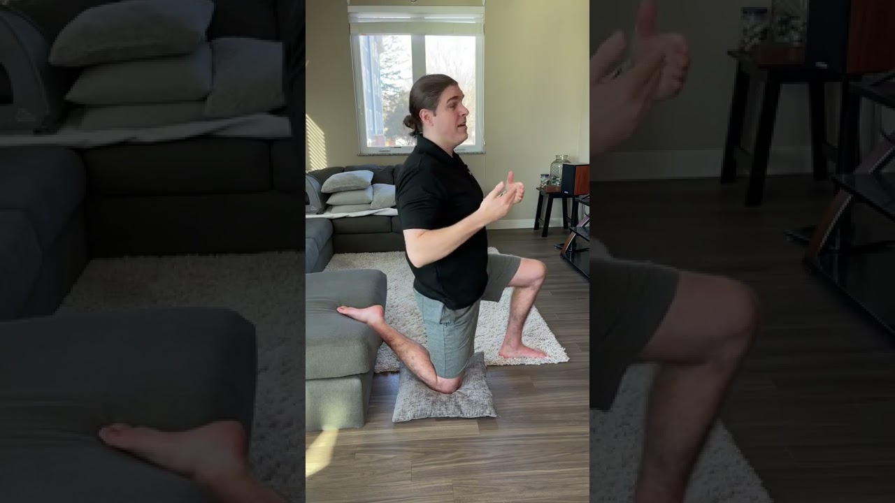 Lower Back Pain Relief Using Just a Couch 😮 #Shorts