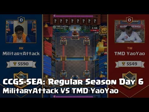 CCGS SEA Regular Season Day 6 - TMD YaoYao VS TMD Aaron