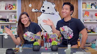 FREE cauldron and rolled flowers SVG | 3D paper crafts | Bearly Art | Live Craft-Along