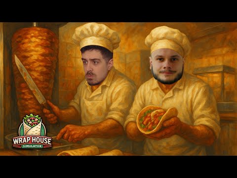 NEJRYCHLEJŠÍ KEBABÁŘI V OKOLÍ?! 🔥🌯| WRAP HOUSE SIMULATOR, W/@astatoro2105