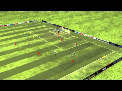 Malaga vs Sporting - Gol de Diego Castro 5 minute