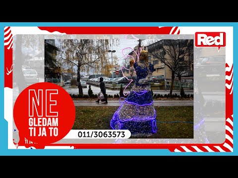 Urnebesna novogodišnja dekoracija u Vranju - Ne gledam ti ja to - 17.12.2021. - Red TV