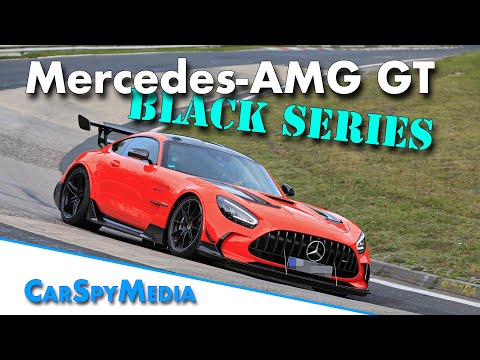 2021 Mercedes-AMG GT Black Series testing for a new laptime record at the Nürburgring