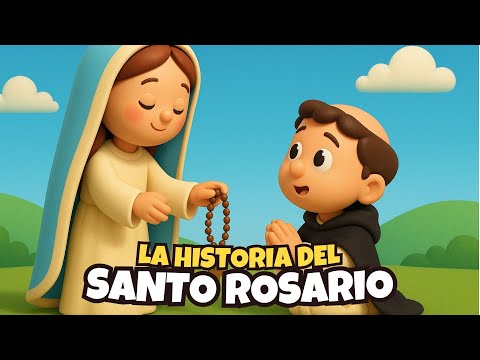 📿 La HISTORIA del SANTO ROSARIO 🌹 | Para NIÑOS | PequeFe