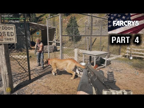 Farcry 5 Playthrough!-Part 4 (PEACHES IS A COUGAR!!)
