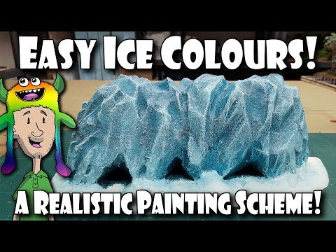 Easy Realistic Ice Terrain Colours
