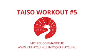 Taiso beweegbingo thuisworkout 5