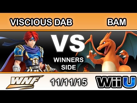 WNF S4E4 – Viscious Dab (Roy) Vs. DP | BAM (Charizard) Winners Side - Smash Wii U