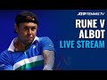 Holger Vitus Nodskov Rune v Radu Albot live stream | 2021 Umag