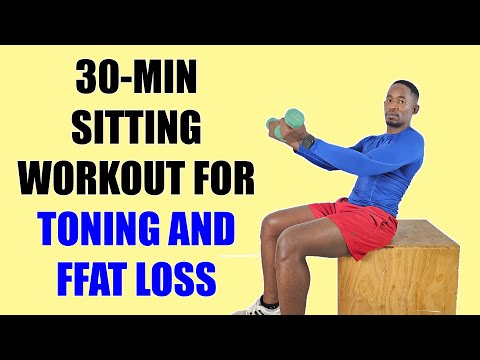 45 Minute Chair Workout for Abs and Core Strength No Repeats