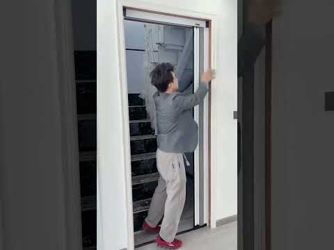 Staircase folding door #Sliding door#Folding door #Partition #Air conditionerHow to insta