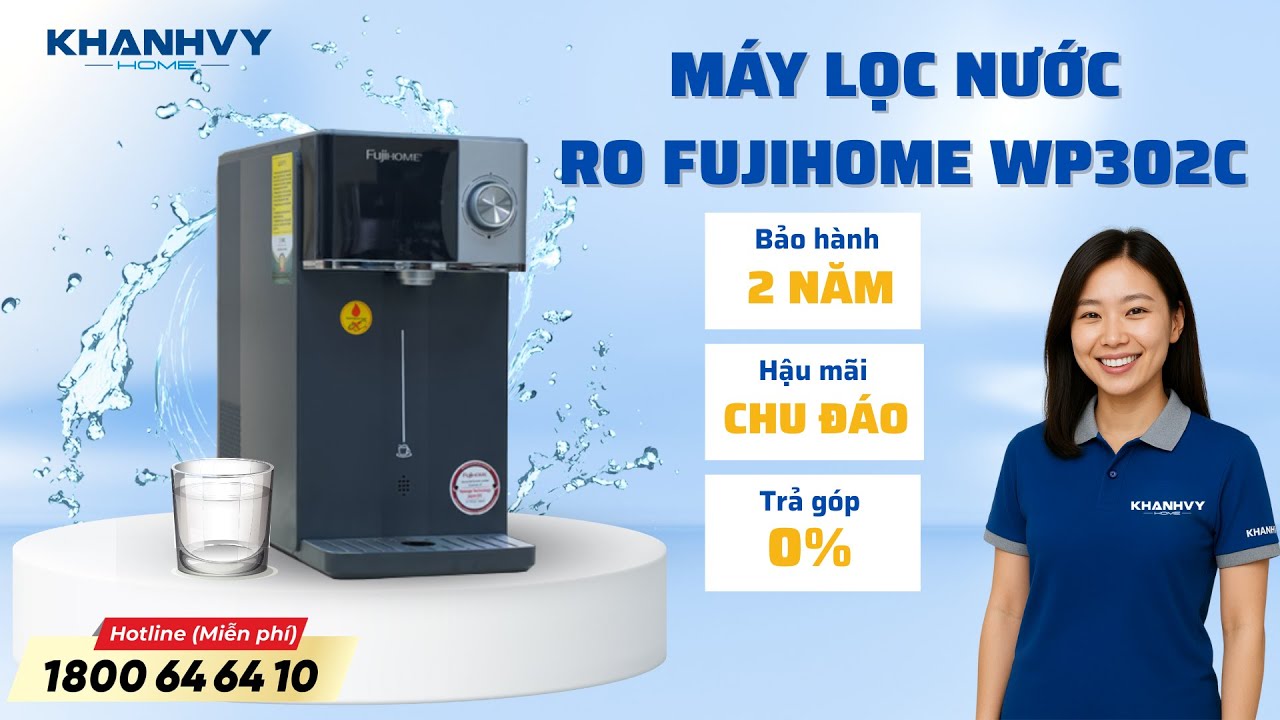 Máy lọc nước RO Fujihome WP302C
