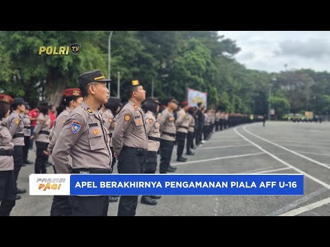 POLDA JATENG GELAR APEL BERAKHIRNYA PENGAMANAN PIALA AFF U-16