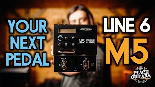 Video thumbnail for The Pedal for EVERY Board! Line 6 M5 Stompbox Modeller by Peach Guitars