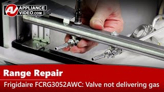Frigidaire Oven Repair - Surface Burner Valve Will Not Turn On