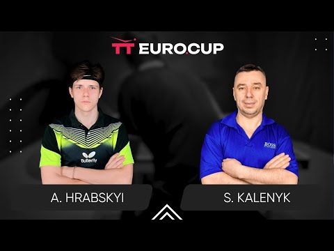 18:50 Andrii Hrabskyi - Serhii Kalenyk 01.08.2025 TT Euro.Cup Ukraine Master . TABLE 3