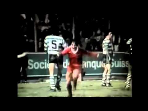 9 décembre 1981 Neuchâtel Xamax - Sporting Lisbonne 1-0 / 1/8 Finale coupe UEFA