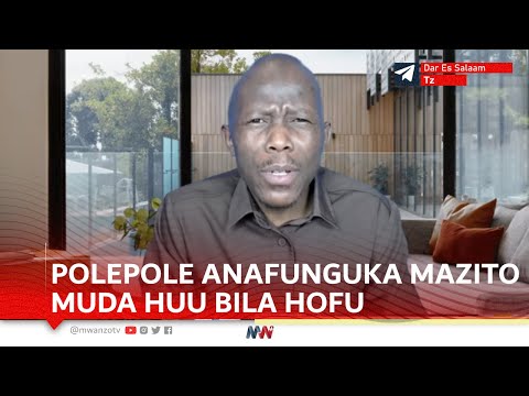 #LIVE: POLEPOLE ANAUNGURUMA MUDA HUU