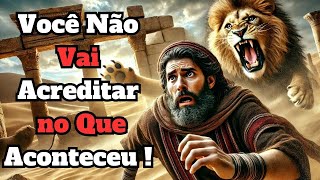 A História do Profeta Desobediente e o leão