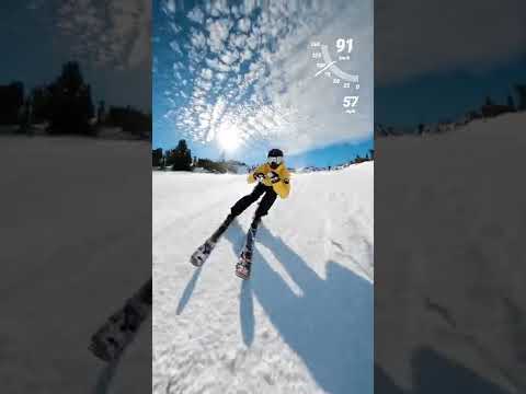 Snow sports video dashboard  Add GPS and sensor data to your ski videos