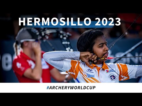 Tanja Gellenthien v Aditi Swami – compound women quarterfinal 3 | Hermosillo 2023 World Cup Final