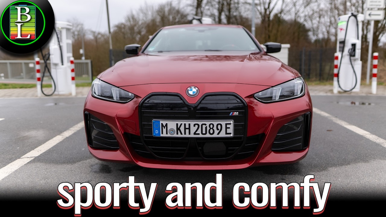 BMW i4 M60 Range Test at 110 km/h (68mph)⚡ Highway/Country Road Mix
