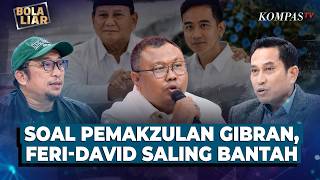 Download lagu Saling Bantah! Feri Amsari & David Pajung soal Pemakzulan Wapres Gibran Pasca Putusan MK | BOLA LIAR mp3