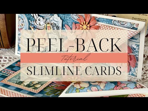 Peel-Back Slimline Card Set Tutorial - G45 Card Kit Vol 02 2022