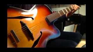 Video thumbnail for Vintage old german Klira Lore 865 archtop guitar by rolatau