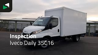 IVECO Daily 35C16 Ladebordwand Doppelbereifung 160PS Koffer Klima Euro box truck < 3.5t | Image 4 - Autoline