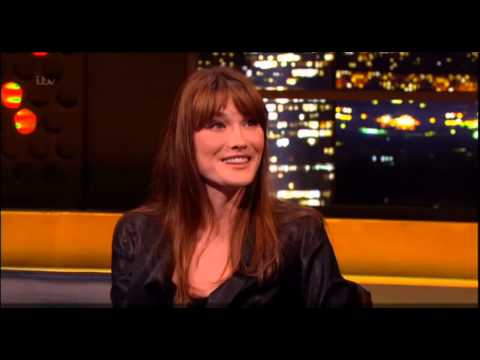 Carla Bruni On The Jonathan Ross Show May 18, 2013 - Full Interview