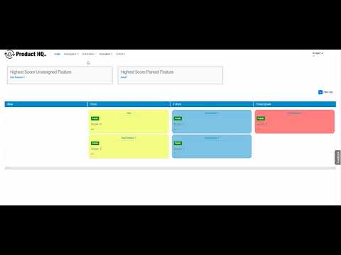 Product HQ ICE Scoring provides Product Managers a simple way to compare features