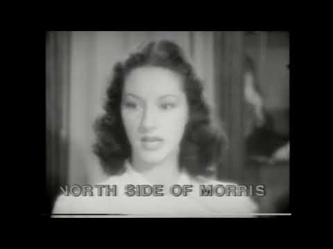 Tornado warning text shown during Marx Brothers' "The Big Store" on WGN-TV (Chicago) from late '70s