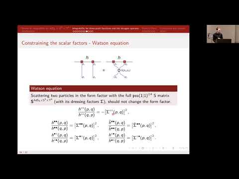 Dennis le Plat: Integrable bootstrap for AdS3/CFT2 correlation functions
