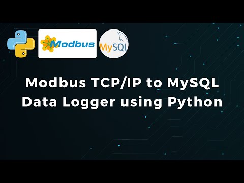 Basic Modbus Tcpip To Mysql Data Logger Using Python