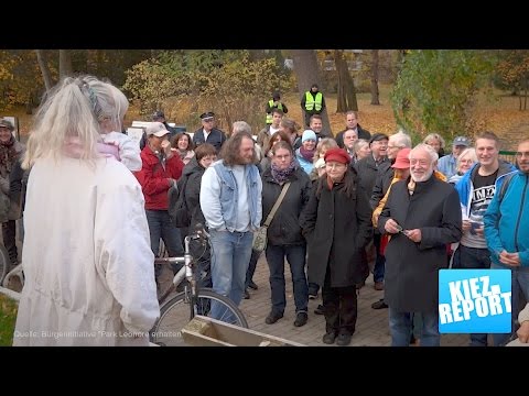 Anwohnerprotest: Über 100 Jahre alter Park in Lankwitz soll gerodet werden