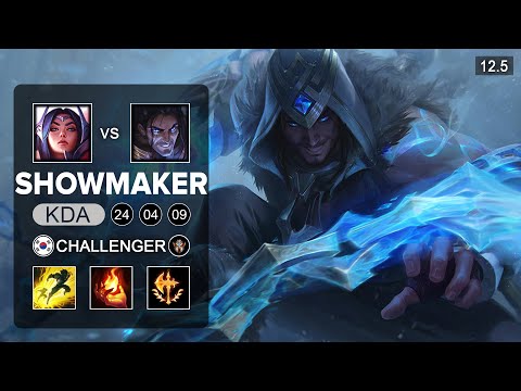 Showmaker Sylas Mid vs Irelia - KR Challenger - Season 12 Patch 12.5