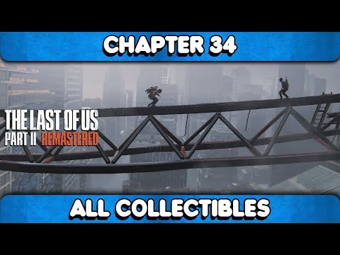 The Last of Us Part 2 Remastered - Chapter 34: The Descent All Collectible Locations