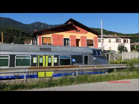 TRANSITI DOMENICALI DI TRENI REGIONALI A ROBILANTE. (CN) DOM. 9 - 8 - 2020.
