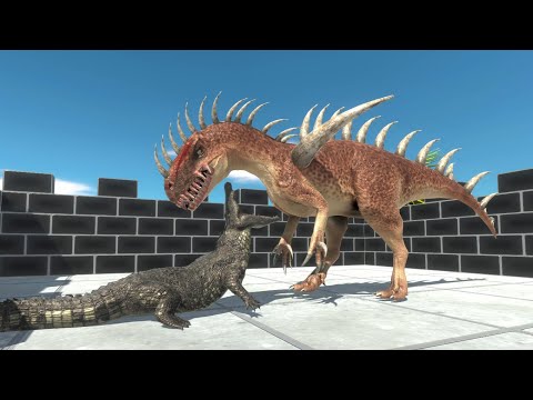 HELL ALLOSAURUS vs EVERY UNIT - Animal Revolt Battle Simulator