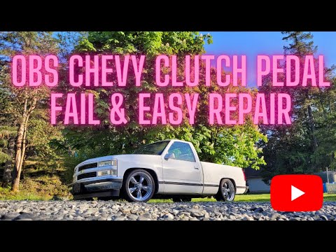 1995 C1500 OBS Chevy quick clutch pedal fix.