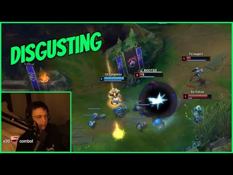 Caedrel Reacts To Targamas Insane Swain Mechanics