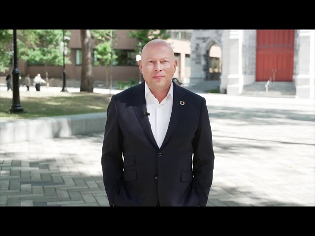 Message du recteur Stéphane Pallage à l’occasion de la rentrée d’automne 2025