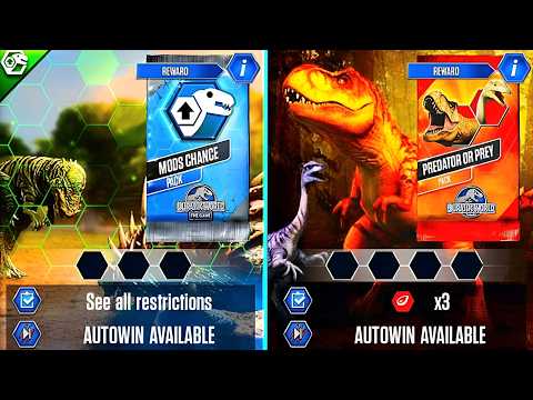 HERBIVORE HAZARD AND PREDATOR OF PREY | JURASSIC WORLD THE GAME