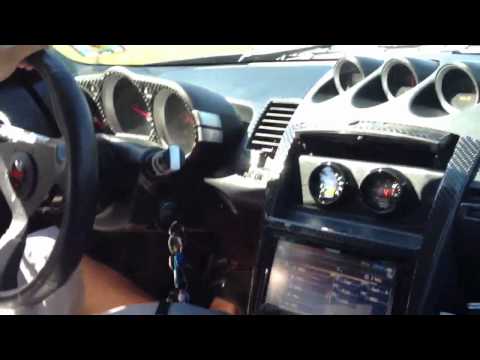 Bagged Vortech supercharged Nissan 350z