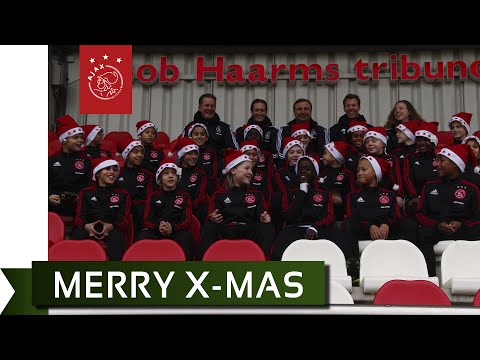 Ajax E1 brengt kerstgroet uit